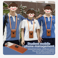 Bolsa de Seguridad Anti-Trampa Faraday para Teléfono, Bloquea Cámaras, Llamadas e Internet para Exámenes Escolares (Cumple con SAT/ACT)