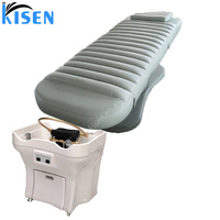 Dernier lit de massage portable japonais Headspa avec réservoirs d'eau, bol de lavage des cheveux avec chauffage et cuiseur vapeur pour spa et salon