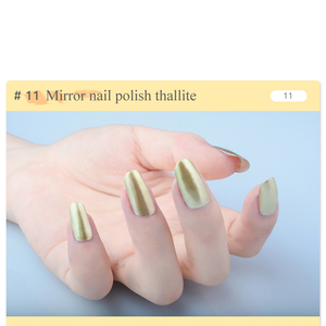 UE EE. UU. Vendedor caliente 17 colores Espejo Cromo Metálico Alta calidad Venta al por mayor <span class=keywords><strong>Esmalte</strong></span> <span class=keywords><strong>de</strong></span> <span class=keywords><strong>uñas</strong></span> - Product Image 4