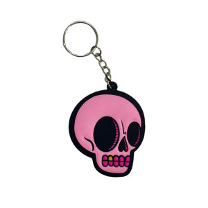 Porte-clés pendentif mascotte d'entreprise en PVC souple 3D, fabrication directe usine sur commande - Product Image 4