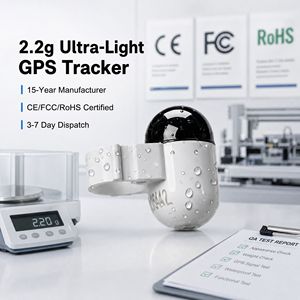 <span class=keywords><strong>Traceur</strong></span> compact 2,2 g pour fauves et rapaces, avec étanchéité IP67 et batterie de 45 mAh, pour les équipes d'étude de la faune. - Product Image 4