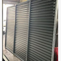 Volets persiennes modernes BOCHARM en alliage d'aluminium blanc pour intérieur, étanches, sur mesure, pour la décoration de la maison