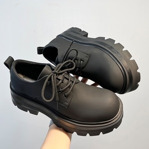 Custom Logo Unisex Zapatos Chunky <b>Platform</b> <b>Boots</b> Oxfords Derby Fashion Loafers Lug Sole Comfortable Resistant Feel Wholesale - Product Image 1