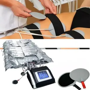 Electro Stimulation musculaire thérapie par la chaleur infrarouge massage lymphatique perte de graisse forme du corps machine de pressothérapie