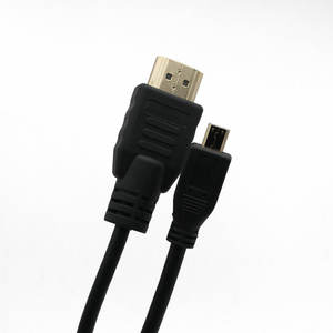 Câble <span class=keywords><strong>Micro</strong></span> <span class=keywords><strong>HDMI</strong></span> vers <span class=keywords><strong>HDMI</strong></span> haute vitesse de qualité supérieure 1,<span class=keywords><strong>5M</strong></span> 4K 18Gbps 3D prend en charge le câble <span class=keywords><strong>HDMI</strong></span> Type D vers Type A - Product Image 1