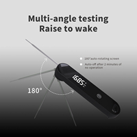 Nouveau thermomètre à viande numérique à lecture instantanée de 0.6 secondes avec IP66, thermomètre alimentaire pour une cuisson précise