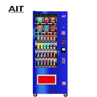 Petit distributeur automatique sans pilote intelligent de boissons et de collations réfrigérées avec fonction SDK intégrée