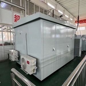 0.8KV 6.3KV 3150KVA กลางแจ้งสำหรับเคลื่อนย้ายกล่องยุโรปแบบกะทัดรัด - Product Image 6