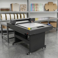 Oszillierendes Messer-Flachbett-Schneideplotter 600x900mm Digitaler Stanzplotter für Wellpappe, Papier, PVC