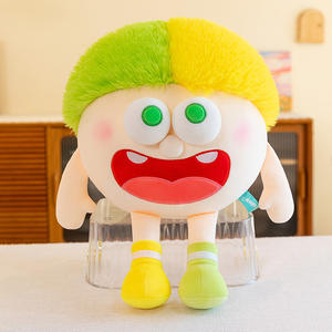 Lote de existencias de peluche suave pelo frito Dopaan <span class=keywords><strong>ojos</strong></span> loco bebé feo muñeco de peluche divertidos juguetes de peluche muñecas al por mayor muñeca de algodón de dibujos <span class=keywords><strong>animados</strong></span> - Product Image 3