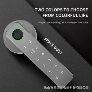 किसी भी लॉक बॉडी वाईफाई ट्यूया ऐप बहुराष्ट्रीय भाषाओं का पासवर्ड फिंगरप्रिंट कीलेस स्मार्ट डोर हैंडल लॉक - Product Image 6