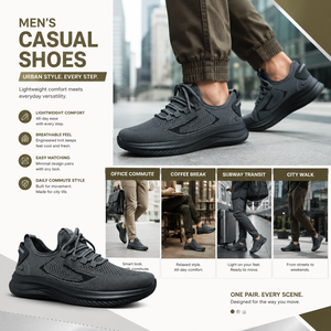 <span class=keywords><strong>Zapatillas</strong></span> Deportivas Transpirables Estilo Calcetín, Tejidas con Diseño Gráfico, Plataforma Gruesa, para Caminar, Casuales para <span class=keywords><strong>Hombre</strong></span> - Product Image 4
