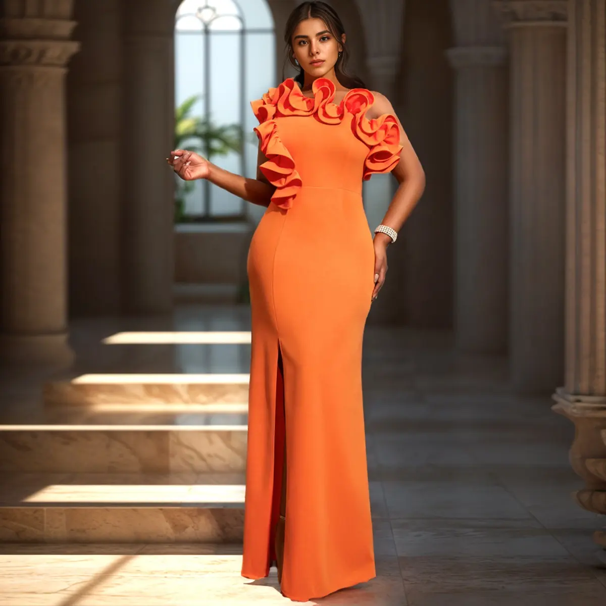latest dinner gown dress african gwon dress for women party clothing african plus size gown dress