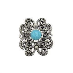Coiffes, chapeaux, vêtements, ceintures, ornements capillaires, <span class=keywords><strong>bijoux</strong></span> de front, turquoise, <span class=keywords><strong>bijoux</strong></span> artisanaux en alliage DIY pour les groupes ethniques yiw - Product Image 5