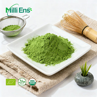Poudre de thé vert Matcha biologique sauvage chinois Uji de qualité 7A, en sachet métallique, pour marque privée OEM