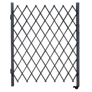 Intrekbare Veiligheidsdeur Winkel Tuin Ijzeren Aluminium Trellis Mobiele Uitbreidbare Opvouwbare Veiligheidsbescherming Hek Uitbreiding X Poort - Product Image 1