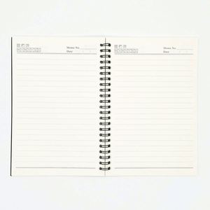 Hot Sell Kraft Paper Cover Cheap Custom A5 Promotional Spiral Binding Gift Notebook for Students - Product Image 4