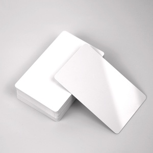 YTS Factory Price PVC Waterproof Plastic Gift Membership White Sublimation <b>Blanks</b> Card - Product Image 3