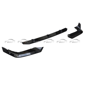 For BMW F95 X5 X5M Gloss Black Front Bumper Lip Front <b>Splitter</b> Chin Spoiler 2020+ - Product Image 2