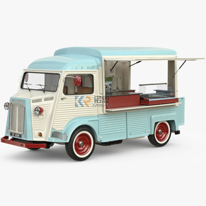 Camion de restauration multifonctionnel avec équipement de cuisine complet, chariot de café électrique personnalisé pour pizzas et hamburgers, remorque alimentaire à vendre - Product Image 3