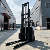 Nouveau transpalette électrique autoporté, transpalette électrique, chariot élévateur à fourche 1,5t CE pour l'Europe, l'Amérique et l'Asie du Sud-Est