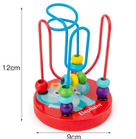 AiJH  Jeux de construction d'horloges en blocs, puzzles 3D, jeux de société, jouets éducatifs Montessori, jouets musicaux pour enfants, garçons, filles, jouets éducatifs