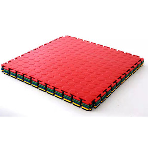Thick PVC Locking Floor Tiles Waterproof Stylish Design for Living Rooms Bedrooms <b>Workshops</b> Basements Vinyl Flooring - Product Image 3