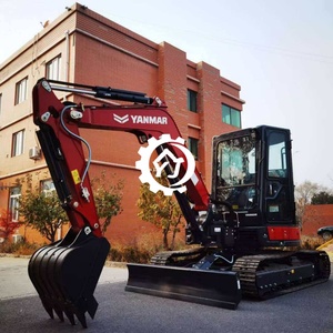 Nuevo Modelo de Mini Excavadora de Alta Calidad Yanmar50, Excavadora Usada 60 80, Mini Tractores Excavadores a Precio Económico en Stock para la Venta, Motor Usado - Product Image 3