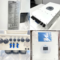 Système d'énergie solaire hybride tout-en-un pour usine, 5 kW, 15 kW, 30 kW, DEYE SOLIS, pour maison hors réseau, kit complet