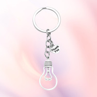 Porte-clés Mini Outils en Alliage d'Argent Unique, Breloque Ampoule, Pendentifs Tournevis, Décoration Sac à Main et Voiture, Souvenirs et Cadeaux pour Électriciens