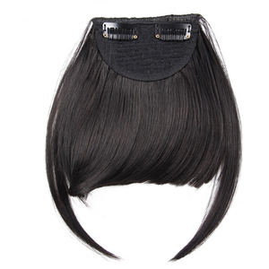Ladies Bangs Perruque Front Fringe Head Clipped Hair Extension Perruque Female Air Bangs Sideburns Qi Bangs Hairpin - Product Image 3