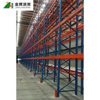 Nouveau système de rayonnage industriel en acier robuste pour entrepôt, type Teardrop Tray Rack, pour stockage de palettes