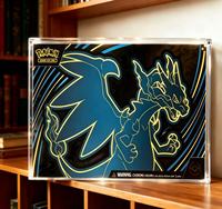 Boîte de présentation en acrylique pour boîte ETB Pokémon TCG, anti-poussière, support pour cartes à collectionner, meilleur rapport qualité-prix, directement de l'usine, approvisionnement en gros personnalisé