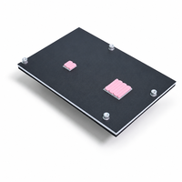Dissipateur thermique en aluminium extrudé, profil personnalisé pour le refroidissement des alimentations, des onduleurs et des cartes de circuits imprimés