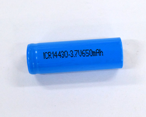 3,7 V 650 mAh 14430 rechargeable lithium ion Battery 3,7 V li-ion battery - Product Image 3