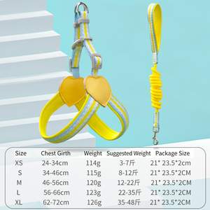 Nuevo Arnés para Perro, Transpirable, de Malla, Reflectante, Ajustable, Acolchado, Suave, para Caminar y Entrenar al Aire Libre - Product Image 3