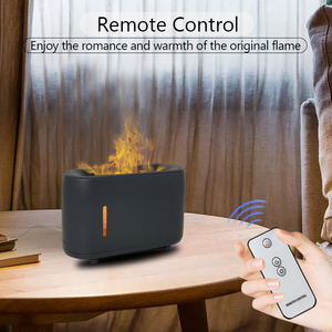 Weddserha 240ml diffusore di fiamma di olio essenziale di telecomando umidificatore a fiamma d'aria ad ultrasuoni nuova macchina di tendenza per aromaterapia - Product Image 2