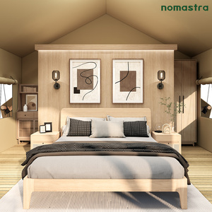 Tente Safari Classique Abordable B32 – Structure <span class=keywords><strong>en</strong></span> <span class=keywords><strong>Bois</strong></span> Massif, Hébergement Spacieux pour Glamping et Airbnb - Product Image 6