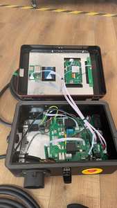 เครื่องชาร์จรถยนต์ไฟฟ้าแบบติดผนัง รุ่นใหม่ รองรับ OCPP <span class=keywords><strong>Mennekes</strong></span> 32A 3 เฟส 14KW 22KW 44KW หัวชาร์จคู่ ได้รับการรับรองมาตรฐาน CE - Product Image 5