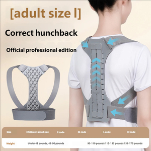 <span class=keywords><strong>Corrector</strong></span> de Postura para Hombres, Mujeres y Niños, Soporte para Hombros, Cuello y Columna Vertebral, para Escoliosis - Product Image 3