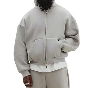 New Custom Plain Pullover <b>Men</b> Zipper <b>Hoodies</b> Wholesale Light Weight Premium Quality Low Price <b>Mens</b> <b>Hoodies</b> for Online Sale - Product Image 2