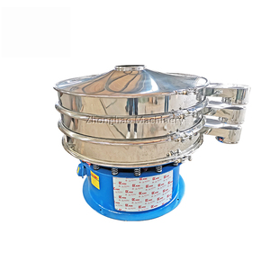 Tinh bột bột lọc quay rung sàng tròn rung màn hình rung Máy sàng lọc cho bột thực phẩm - Product Image 5