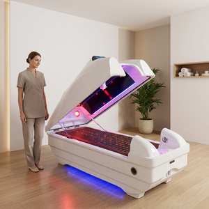 Cápsula de spa con vapor de ozono, cómoda y en oferta, para adelgazar, cabina de sauna. - Product Image 1