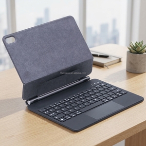 <span class=keywords><strong>Clavier</strong></span> USB sans fil ergonomique de haute qualité avec étui pour iPad 10.5, anti-ghosting, pavé tactile 3 touches, rétroéclairage RGB - <span class=keywords><strong>Prix</strong></span> raisonnable - Product Image 1