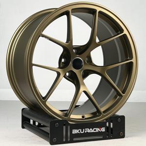Bku Concave 18 19 20 21 22 pouces jantes 5x114.3 5x120 5x112 5x130 jantes en alliage forgé sur mesure pour Bmw Porsche <span class=keywords><strong>Ferrari</strong></span> Tesla - Product Image 2