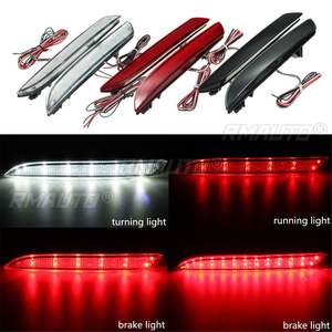 Par de Luces Traseras Reflectantes de 24 LED para Parachoques Trasero, Luz de Señal de Giro, Luz de Freno, Luz Trasera, Luz de Circulación Diurna DRL para Honda CRZ CRV - Product Image 1