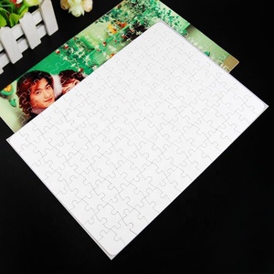 Thăng Hoa 120Pcs giấy Câu Đố Trống Tùy Chỉnh A4 ghép hình câu đố khung ảnh - Product Image 3