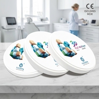 Veneer Gigi YUCERA 3D PLUS Multilayer Zirconia Disc Efek Gradien Konsisten Cocok untuk Pemrosesan Produksi Massal