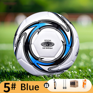 Ballon de football de taille 5 de qualité professionnelle, personnalisé, résistant à l'usure, pour l'entraînement - Product Image 1