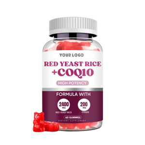 Gomitas para la Salud del Corazón <span class=keywords><strong>de</strong></span> Marca Privada OEM <span class=keywords><strong>con</strong></span> Bajo MOQ, <span class=keywords><strong>con</strong></span> <span class=keywords><strong>Arroz</strong></span> <span class=keywords><strong>de</strong></span> <span class=keywords><strong>Levadura</strong></span> Roja y Coenzima <span class=keywords><strong>Q10</strong></span>, Suplemento Dietético - Product Image 6